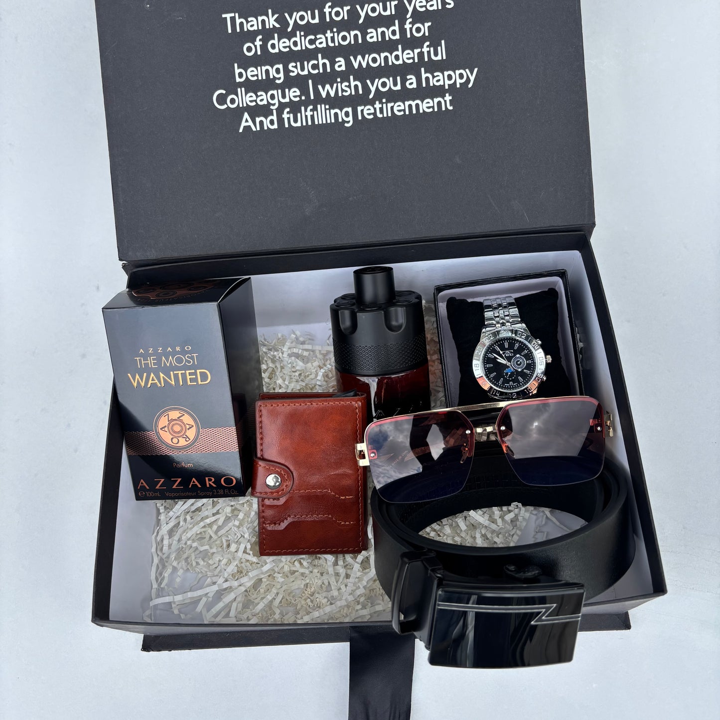 Luxury Personalised Box with Shades for Men