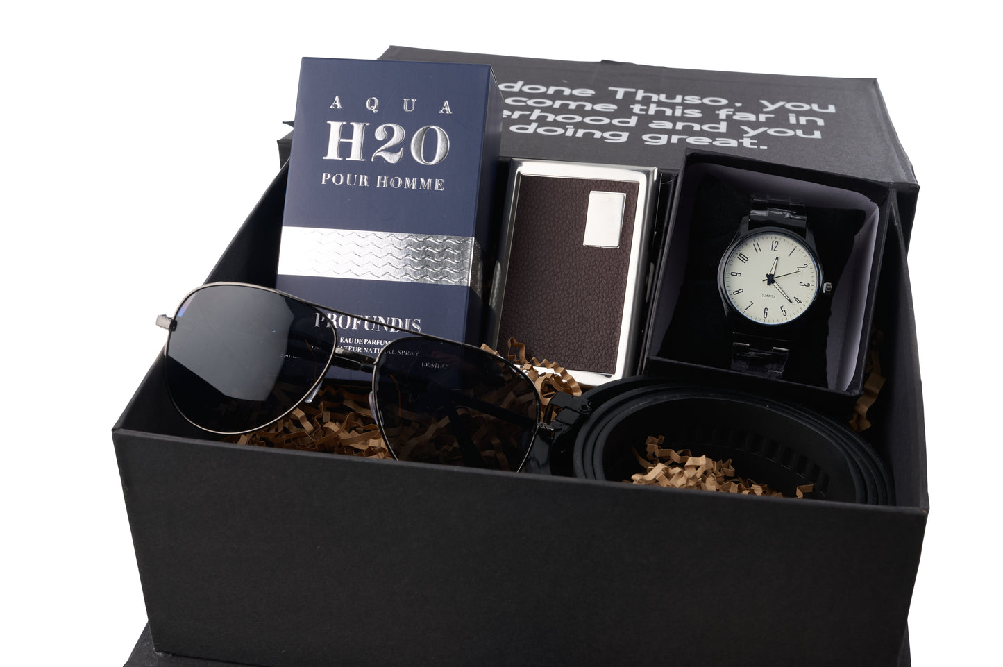 Luxury Personalised Box with Shades for Men