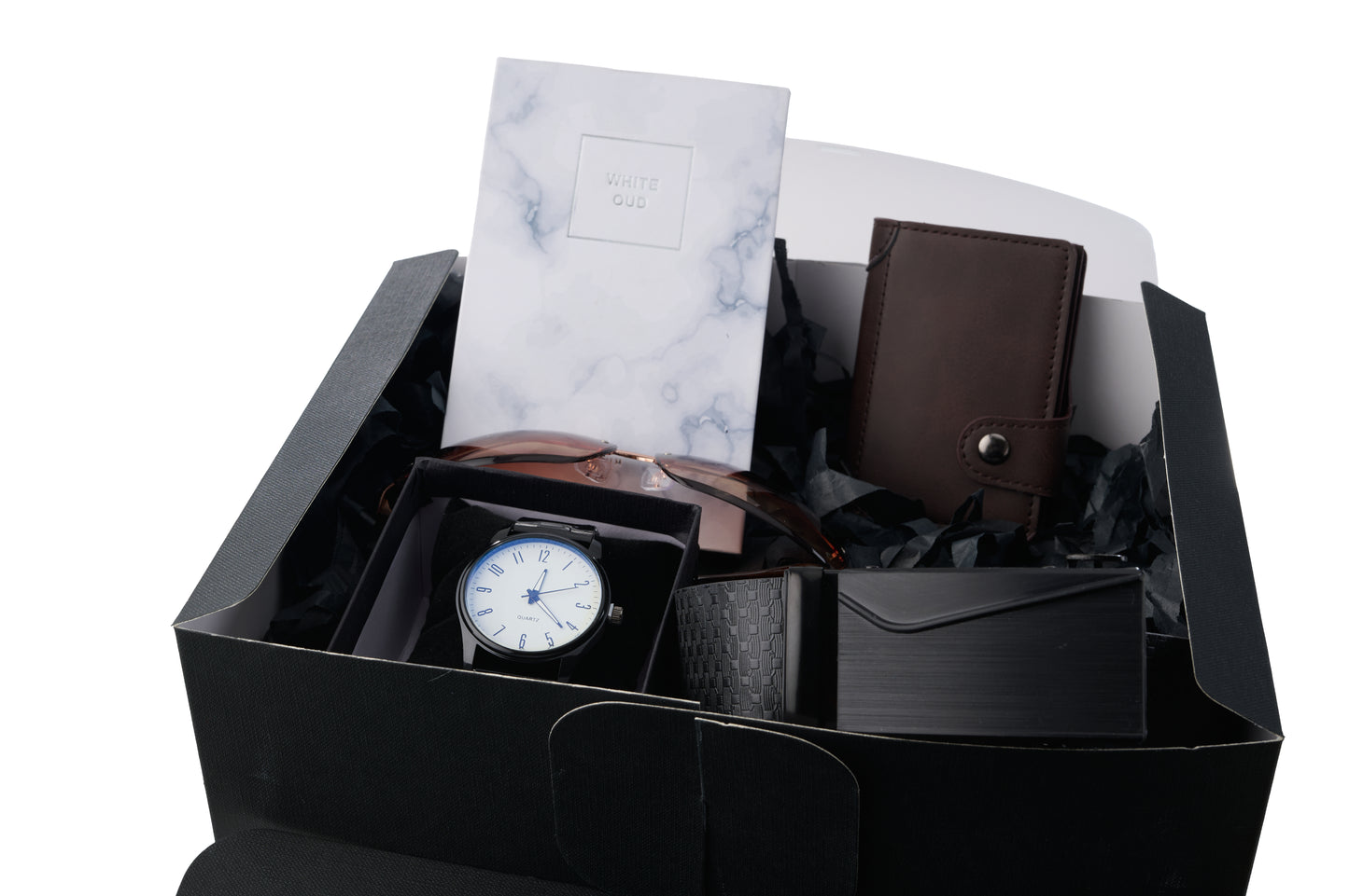 Men's Gift with Special Range Cologne, Shades and Cardholder