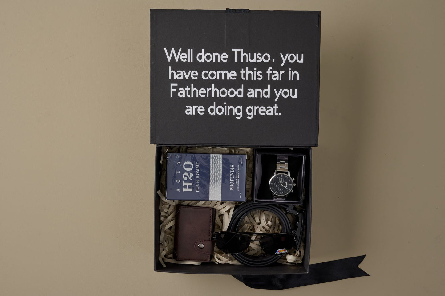 Luxury Personalised Box with Shades for Men