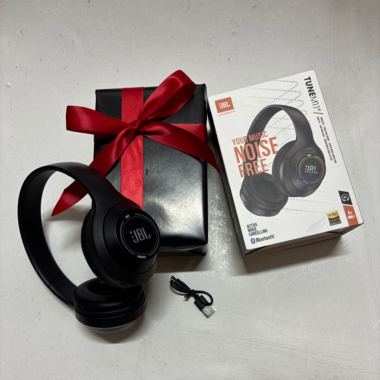 JBL active noise cancelling headphones